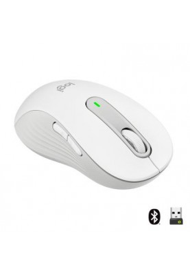 Миша Logitech Signature M650 L Wireless Mouse LEFT Off-White (910-006240)