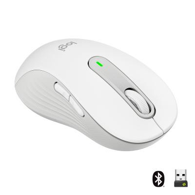 Миша Logitech Signature M650 L Wireless Mouse LEFT Off-White (910-006240)