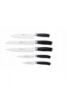 Набір з 5 кухонних ножів та підставки. Gerlach Deco (5901035500006)