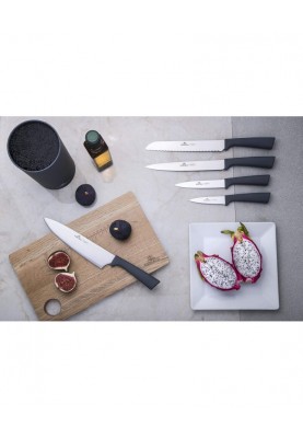 Набір з 5 кухонних ножів та підставки. Gerlach Smart (5901035499157)