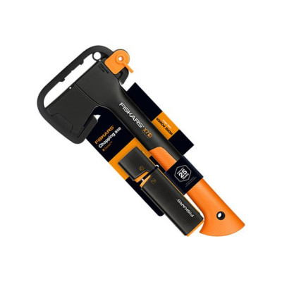 Набір сокира Fiskars X7 XS і точилка Fiskars Xsharp (1020183)