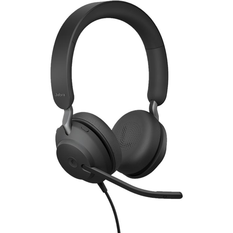 Навушники з мікрофоном JABRA Evolve2 40 SE MS Stereo Black (24189-999-999)