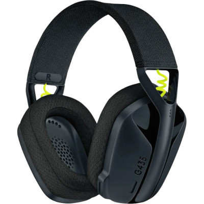 Навушники з мікрофоном Logitech G435 LIGHTSPEED Black (981-001050)
