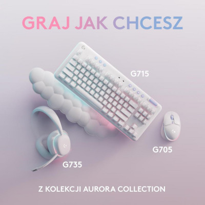 Навушники з мікрофоном Logitech G735 Off White (981-001083)