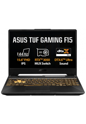 Ноутбук ASUS TUF Gaming F15 FX506HC-HN391W Graphite Black (FX506HC-HN391W)