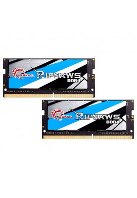 Пам'ять для ноутбуків G.Skill 16 GB (2x8GB) SO-DIMM DDR4 2400 MHz Ripjaws (F4-2400C16D-16GRS)