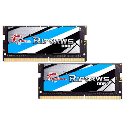Пам'ять для ноутбуків G.Skill 16 GB (2x8GB) SO-DIMM DDR4 2400 MHz Ripjaws (F4-2400C16D-16GRS)