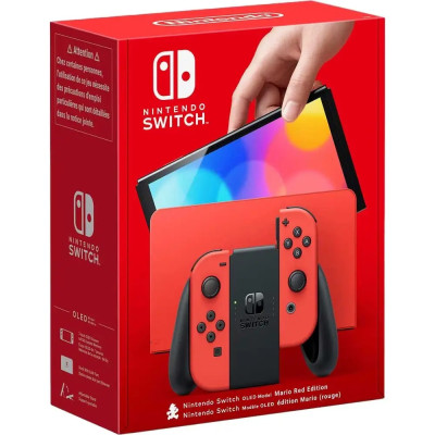 Портативна ігрова префікс Nintendo Switch OLED Model Mario Red Edition