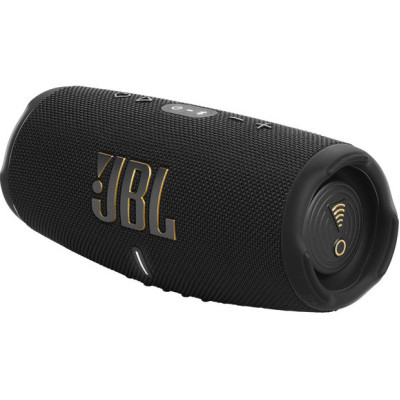 Портативна колонка JBL Charge 5 WI-FI Midnight Black (JBLCHARGE5WIFIBLK)