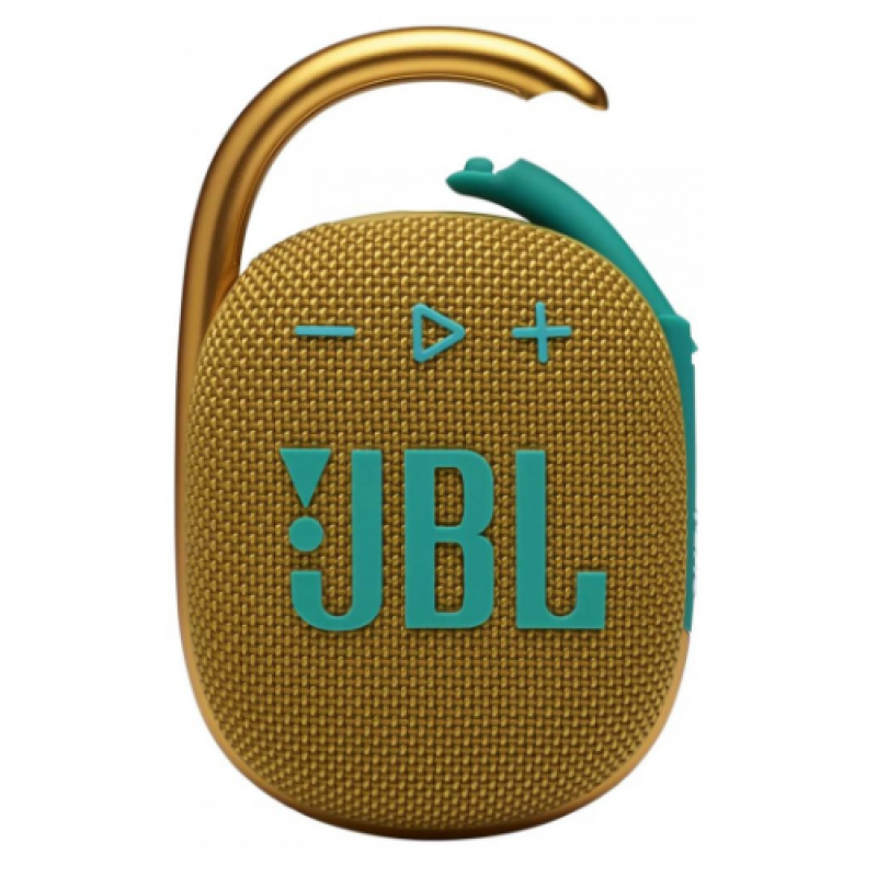 Портативні колонки JBL Clip 4 Yellow (JBLCLIP4YEL)