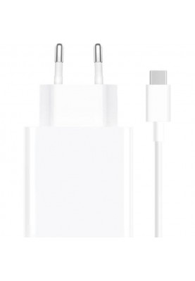 Мережевий зарядний пристрій Xiaomi 33W Charging Combo Type-A White + USB-C (BHR6039EU)