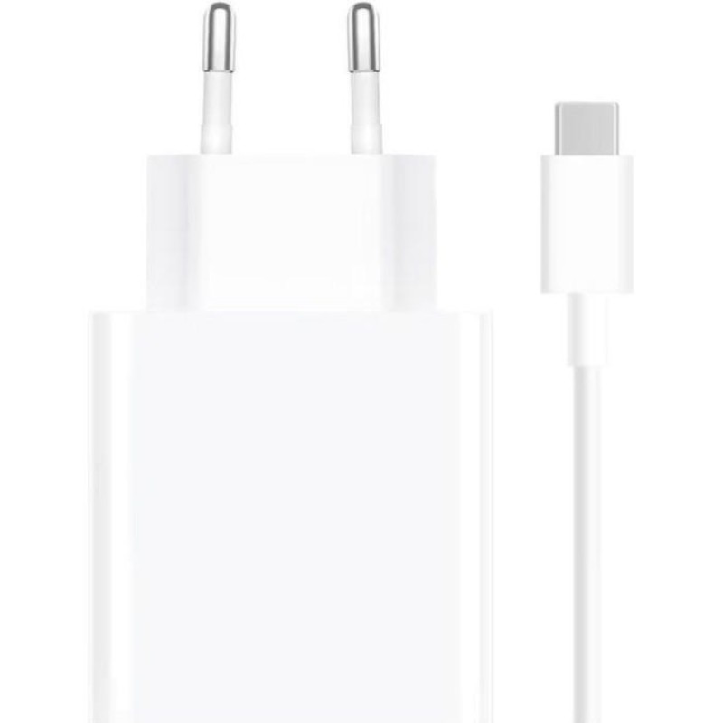 Мережевий зарядний пристрій Xiaomi 33W Charging Combo Type-A White + USB-C (BHR6039EU)