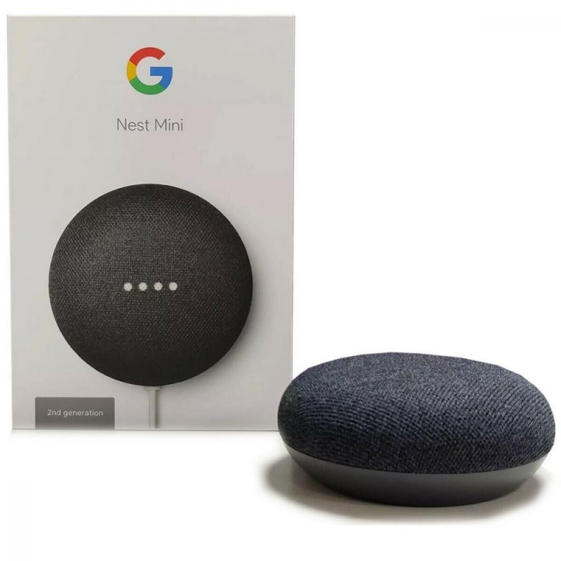 Smart колонка Google Nest Mini Charcoal (GA00781-US/EU/GB)