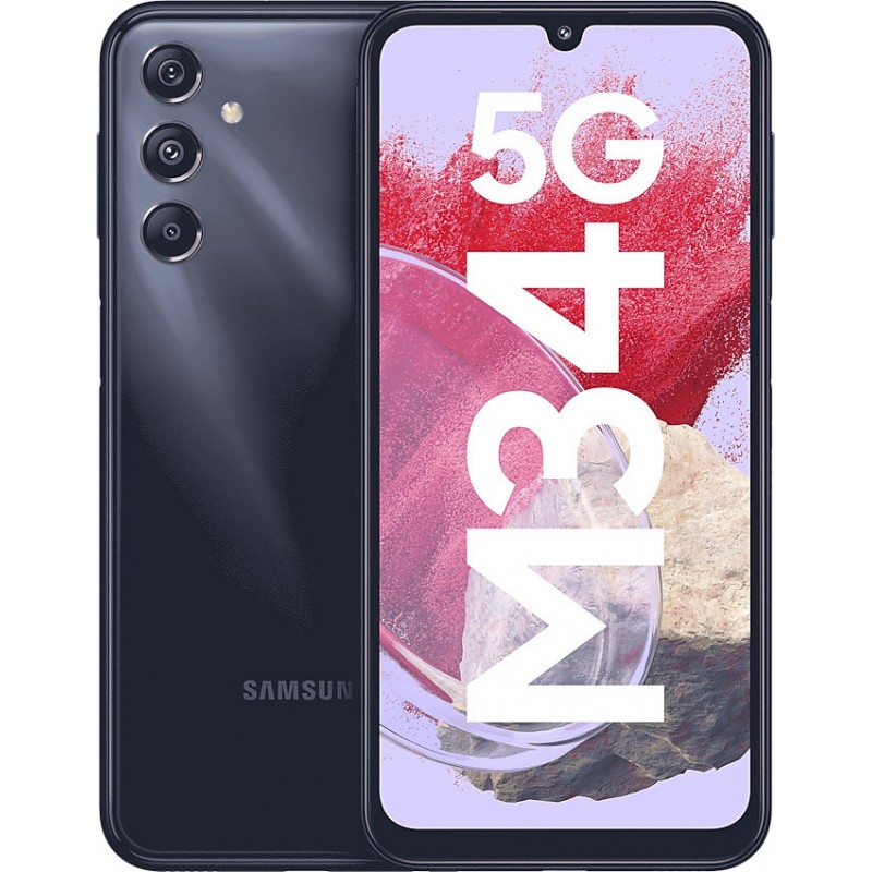 Смартфон Samsung Galaxy M34 5G SM-M346B 6/128GB Midnight Blue