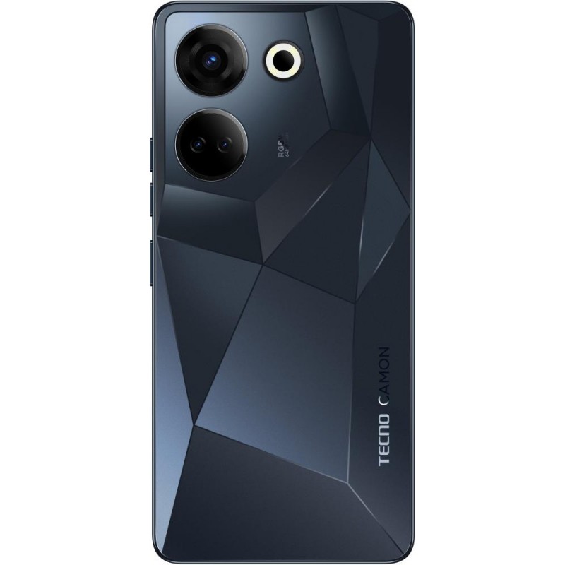 Смартфон Tecno Camon 20 Pro (CK7n) 8/256GB Predawn Black (4895180799792)