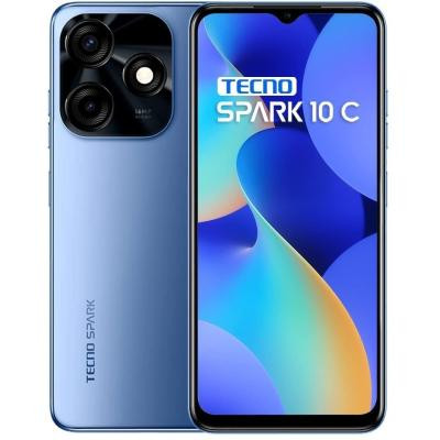 Смартфон Tecno Spark 10C KI5k 4/128GB Meta Blue (4895180798160)