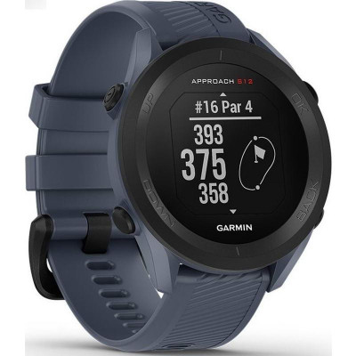 Спортивний годинник Garmin Approach S12 Tidal Blue (010-02472-14)