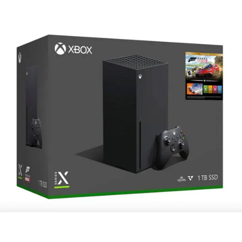 Стаціонарна ігрова приставка Microsoft Xbox Series X 1TB Forza Horizon 5 Bundle (RRT-00052)