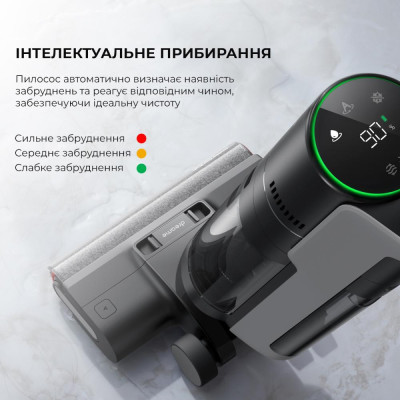 Вертикальний пилосос (1в1)/Миючий пилосос Dreame Wet&Dry Vacuum Cleaner H12 Pro (HHR25A)
