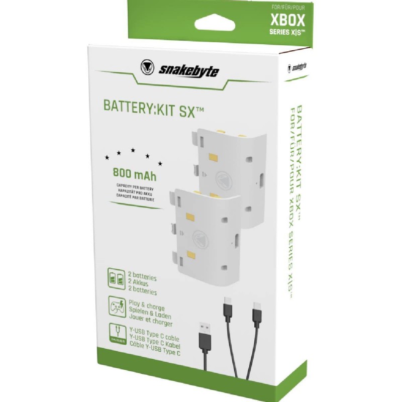 Акумулятор Snakebyte BATTERY KIT: SX WHITE