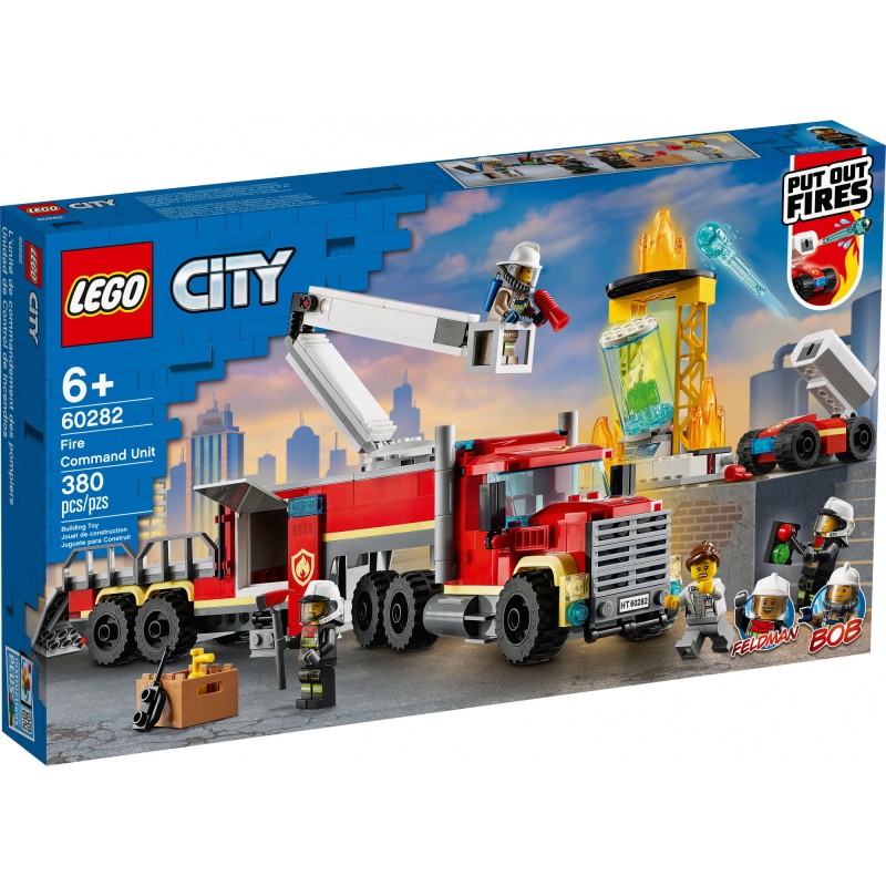 Блоковий конструктор LEGO City Команда пожежних (60282)