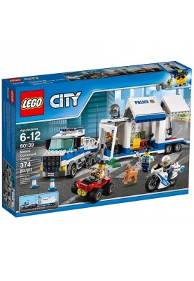 Блоковий конструктор LEGO City Мобільний командний центр (60139)