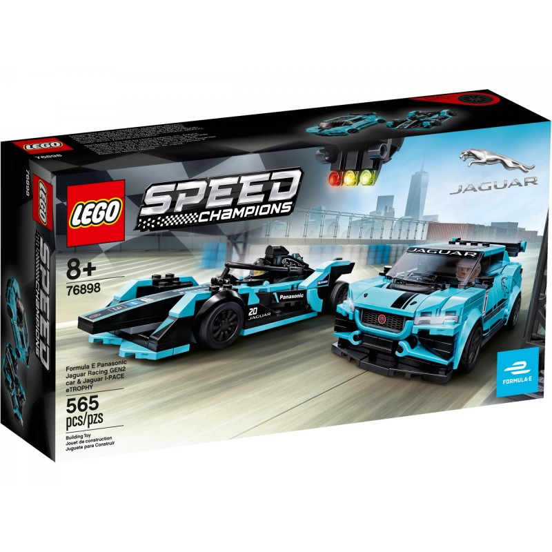Блоковий конструктор LEGO Speed Champions Formula E Panasonic Jaguar Racing (76898)