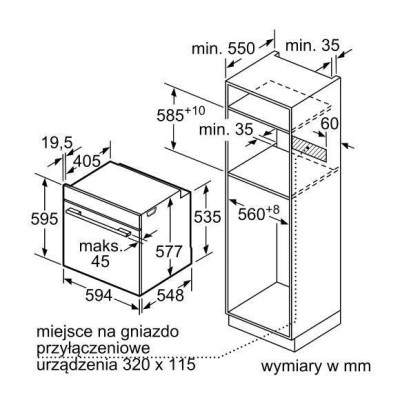 Духовка електрична Siemens HB672GBS1