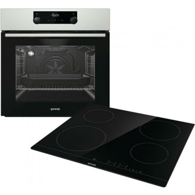Духова шафа та варильна поверхня Gorenje BO735E114X + ECT41SC комплект