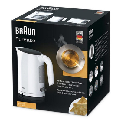 Електрочайник Braun PurEase WK 3000 WH