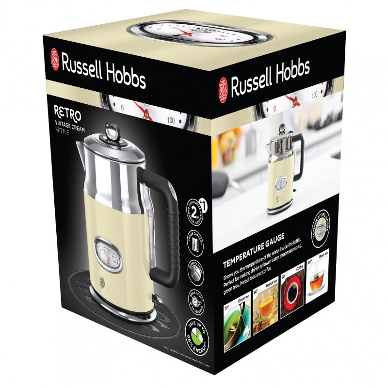 Електрочайник Russell Hobbs Retro Cream 21672-70