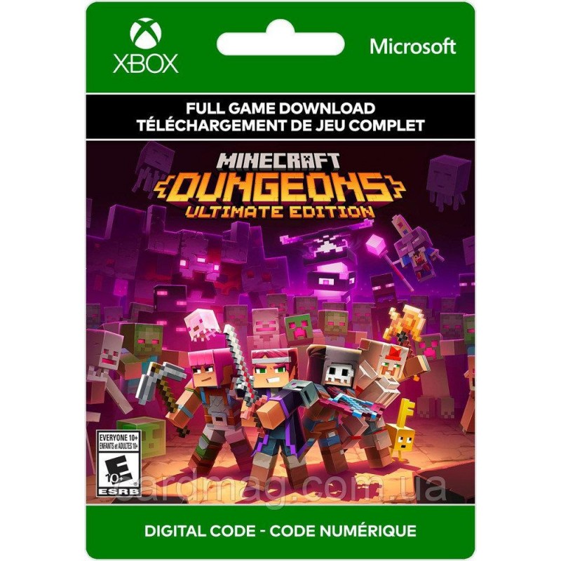 Ігра для Microsoft Xbox One Minecraft Dungeons Hero Edition Xbox One