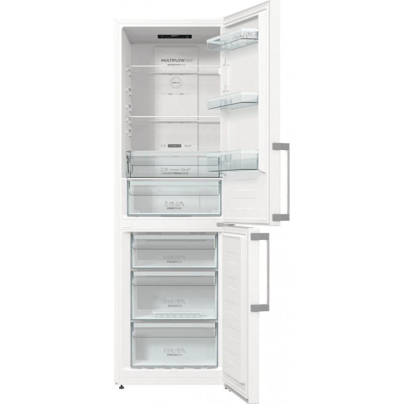 Холодильник з морозильною камерою Gorenje NRK6191EW5F