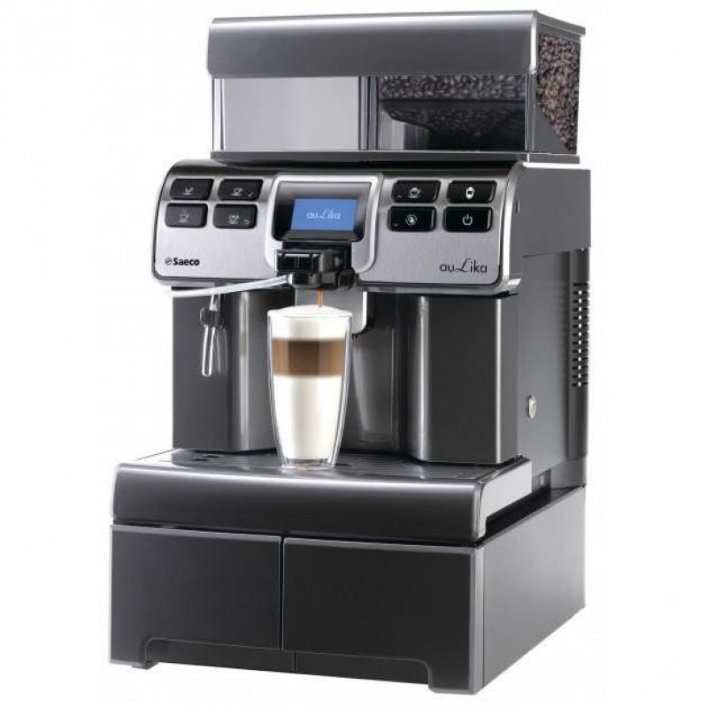 Автоматична кавоварка Saeco Aulika Top High Speed Cappuccino V2 Black