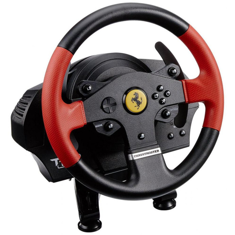 Комплект (кермо, педалі) Thrustmaster PC/PS3/PS4 T150 Ferrari Wheel with Pedals (4160630)