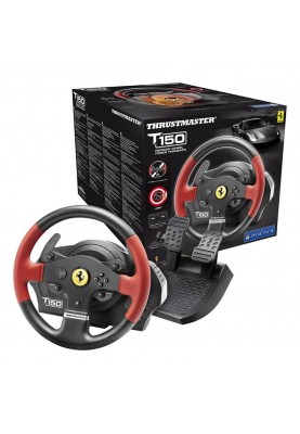 Комплект (кермо, педалі) Thrustmaster PC/PS3/PS4 T150 Ferrari Wheel with Pedals (4160630)