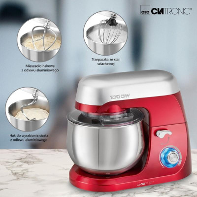 Кухонная машина Clatronic KM 3709 Red