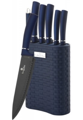 Набор ножей из нержавеющей стали Berlinger Haus Metallic Line Aquamarine Edition (BH-2526)