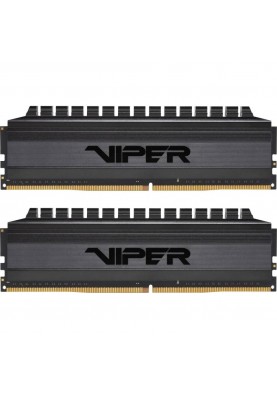 Пам'ять PATRIOT 16 GB (2x8GB) DDR4 3200 MHz Viper 4 Blackout (PVB416G320C6K)