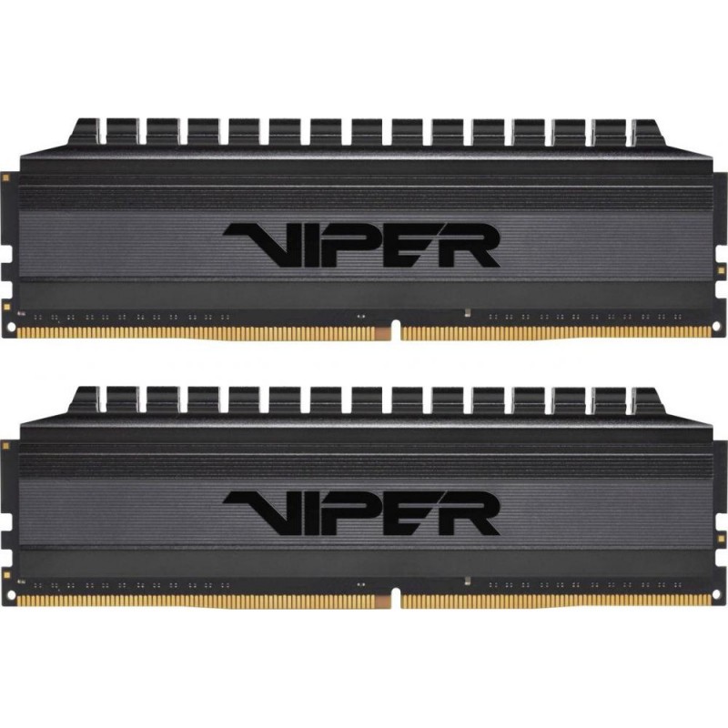 Пам'ять PATRIOT 16 GB (2x8GB) DDR4 3200 MHz Viper 4 Blackout (PVB416G320C6K)