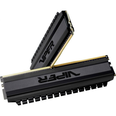 Пам'ять PATRIOT 16 GB (2x8GB) DDR4 3200 MHz Viper 4 Blackout (PVB416G320C6K)