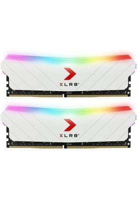 Пам'ять PNY 32 GB (2X16GB) 3200 MHZ XLR8 GAMING RGB White (MD32GK2D4320016XWRGB)
