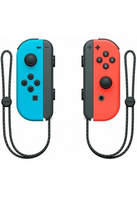 Портативная игровая приставка Nintendo Switch OLED with Neon Blue and Neon Red + RING FIT