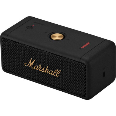Портативна колонка Marshall Emberton Black and Brass (1005696)
