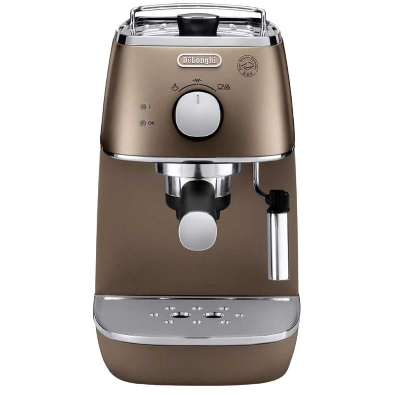 Ріжкова кавоварка еспресо DeLonghi Distinta ECI 341.BZ