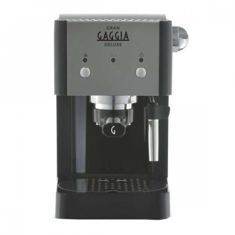 Рожкова кавоварка еспресо Gaggia Gran Deluxe Black (RI8425/11)