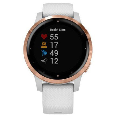 Смарт-годинник Garmin vivoactive 4S White/Rose Gold (010-02172-23/22/21)