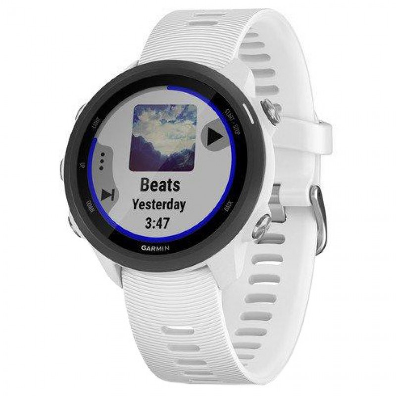 Спортивні годинник Garmin Forerunner 245 Music White (010-02120-31/010-02120-21)