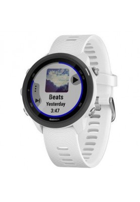 Спортивний годинник Garmin Forerunner 245 Music White (010-02120-31/010-02120-21)