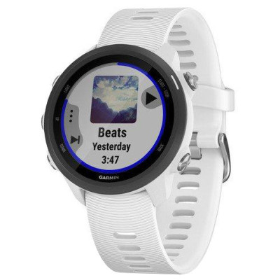 Спортивний годинник Garmin Forerunner 245 Music White (010-02120-31/010-02120-21)